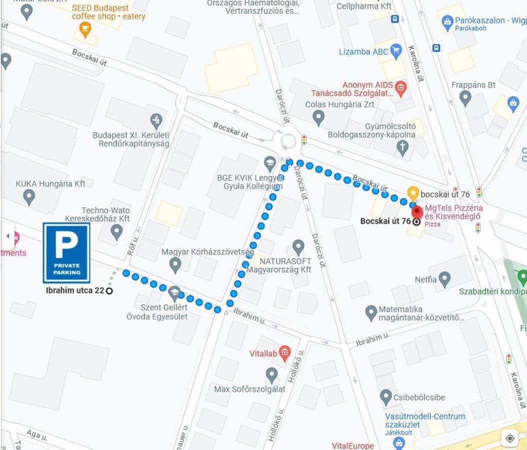 Mgtels Apartman - With Private Parking Budapeşte Dış mekan fotoğraf